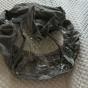 Chic Gray and Clear Kids Car seat cover